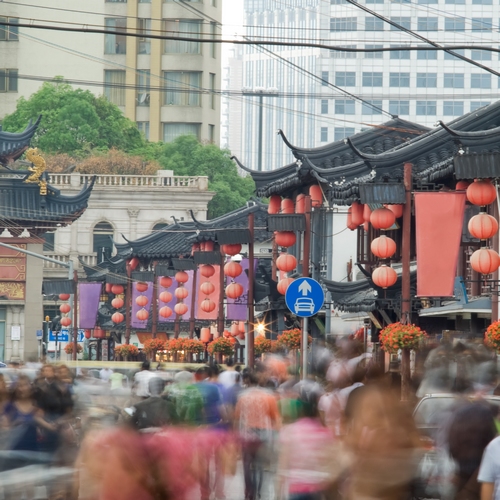 Oude centrum van Shanghai