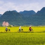 Fietsen in Ninh Binh