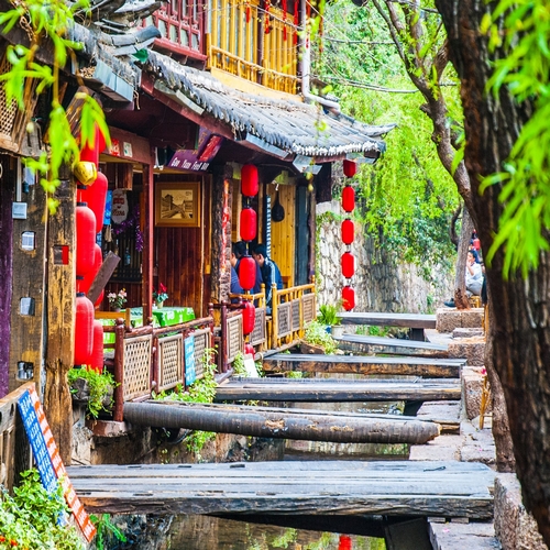 Oude centrum van Lijiang