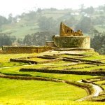Ingapirca Inca-ruïnes (Tempel van de Zon)