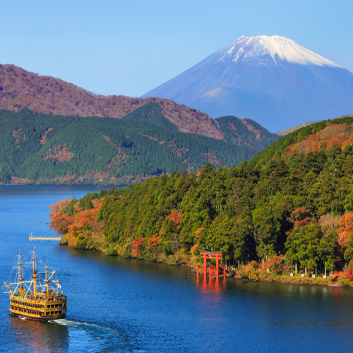 Ashi-meer in Hakone