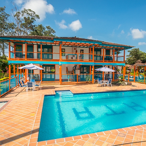 Finca Hotel La Tata, buitenkant