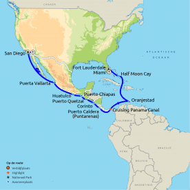 Panamakanaal cruise