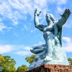 Peace Memorial Statue in Nagasaki