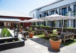 Am Weinberg Boutique Hotel binnenplaats