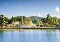 Boeddhistische tempel Wat Jongklang