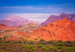 kleurrijke bergen van Quebrada de Humahuaca