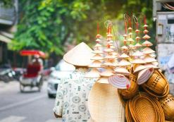 Op de markt in Hanoi