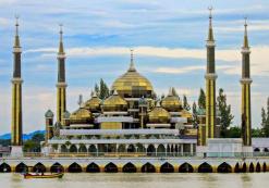 Kuala Terengganu kristallen moskee Kuala Terengganu kristallen moskee