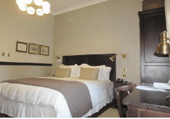 Castillo Rojo, hotelkamer.