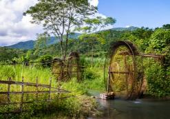 Waterrad in Mai Chau