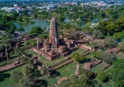 Tempels in Ayutthaya