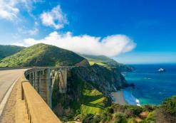 US_ALG_HIGHWAY1 Bixby Bridge, Highway 1