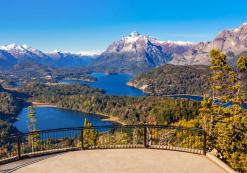 Uitkijkpunt bij Nahuel Huapi Nationaal Park