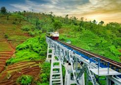 Trein door Java
