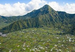 Omgeving Rinjani vulkaan