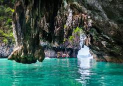 Rotsformaties in Krabi
