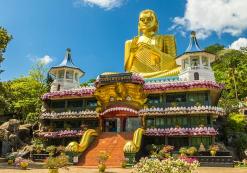 Gouden Tempel in Dambulla Gouden Tempel in Dambulla