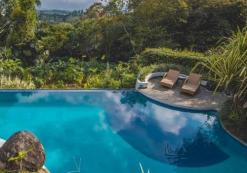 Finca Rosa Blanca zwembad