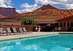 Red Cliffs Lodge, zwembad