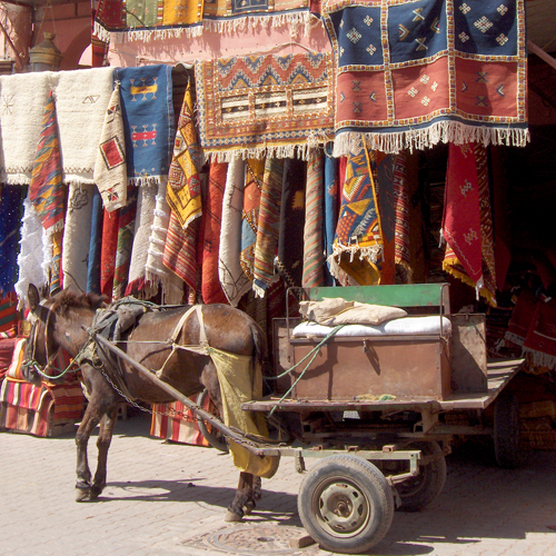 Souk Marrakech Marokko