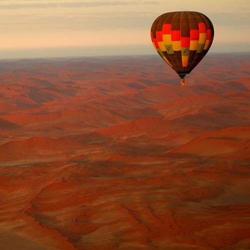Luchtballon Sossusvlei Namibië