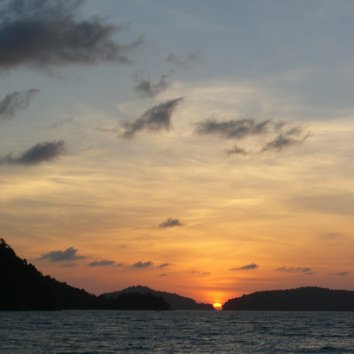 Sunset Maleisië