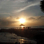 Zonsondergang Sanur Indonesië