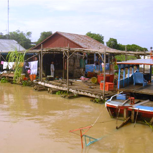Boottocht in Battambang