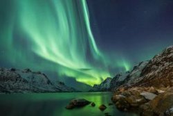 Noorderlicht in Reykjavik