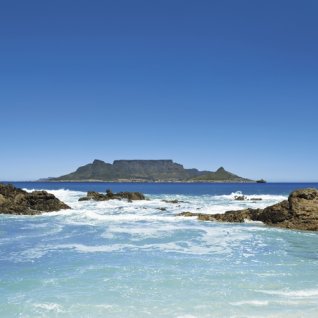 Kaapstad Zee Rotsen