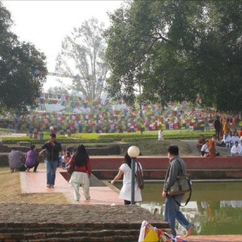 Lumbini de geboorteplaats van Boeddha