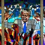 Kunststuk Nelson Mandela, Johannesburg