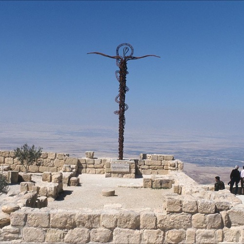 Uitzicht vanaf Mt. Nebo
