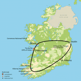 Hoogtepunten van Zuidwest Ierland