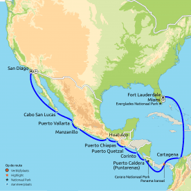 Panamakanaal cruise