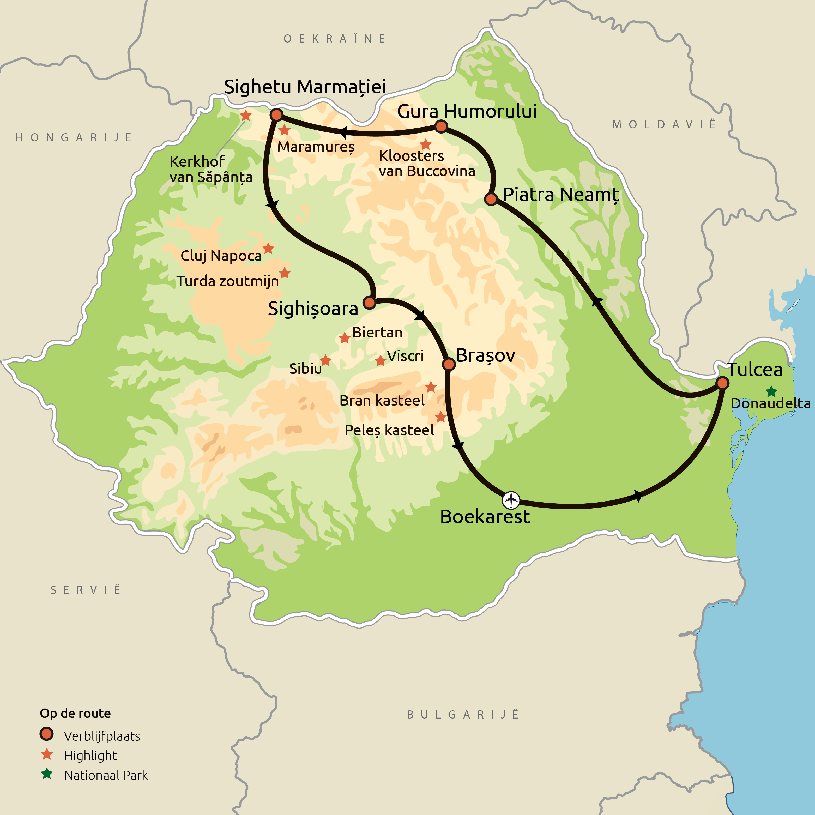Hoogtepunten van Roemenië