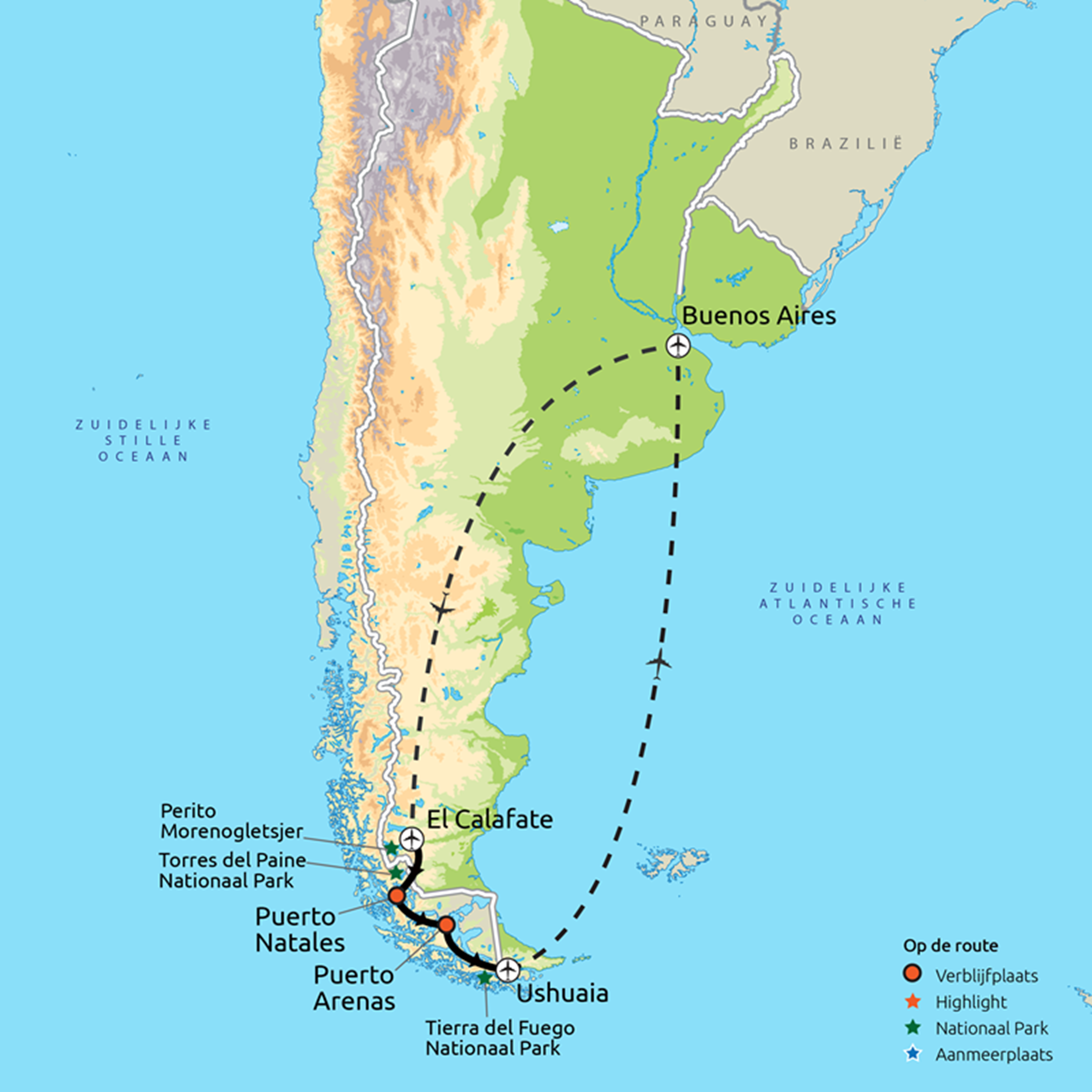 Hoogtepunten van Argentinië