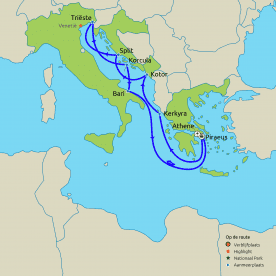 Cruise Griekenland, Kroatië, Italië en Montenegro