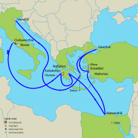 Ontdekkingscruise naar oude beschavingen in Griekenland, EG en Turkije