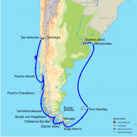Rondreis & Cruise Zuid-Amerika van Chili naar Argentinië (Oosterdam)  - O568  