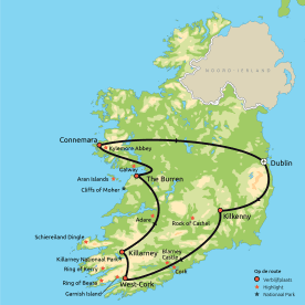 Hoogtepunten van Ierland