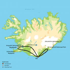 IJsland in een notendop