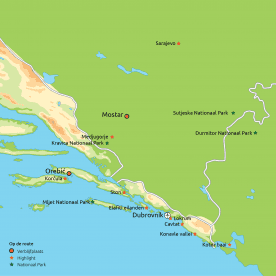 Privéreis Hoogtepunten van Dalmatië & Bosnië-Herzegovina