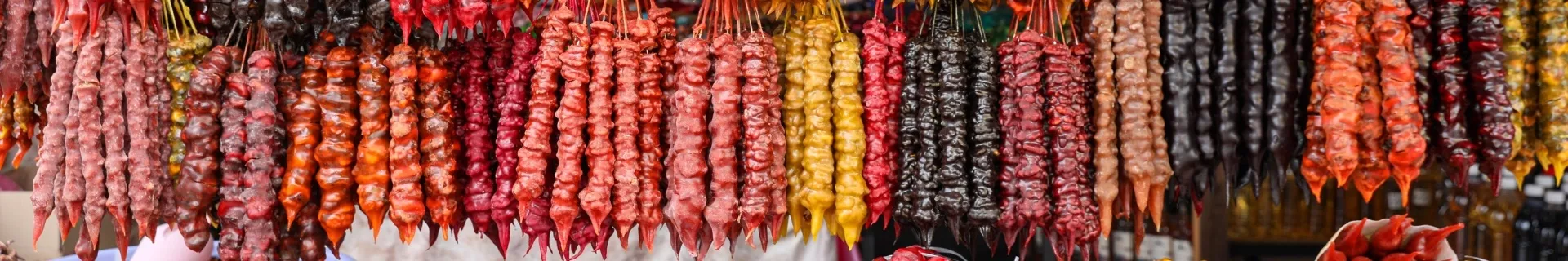 Churchkhela: traditionele zoetigheid uit Georgië