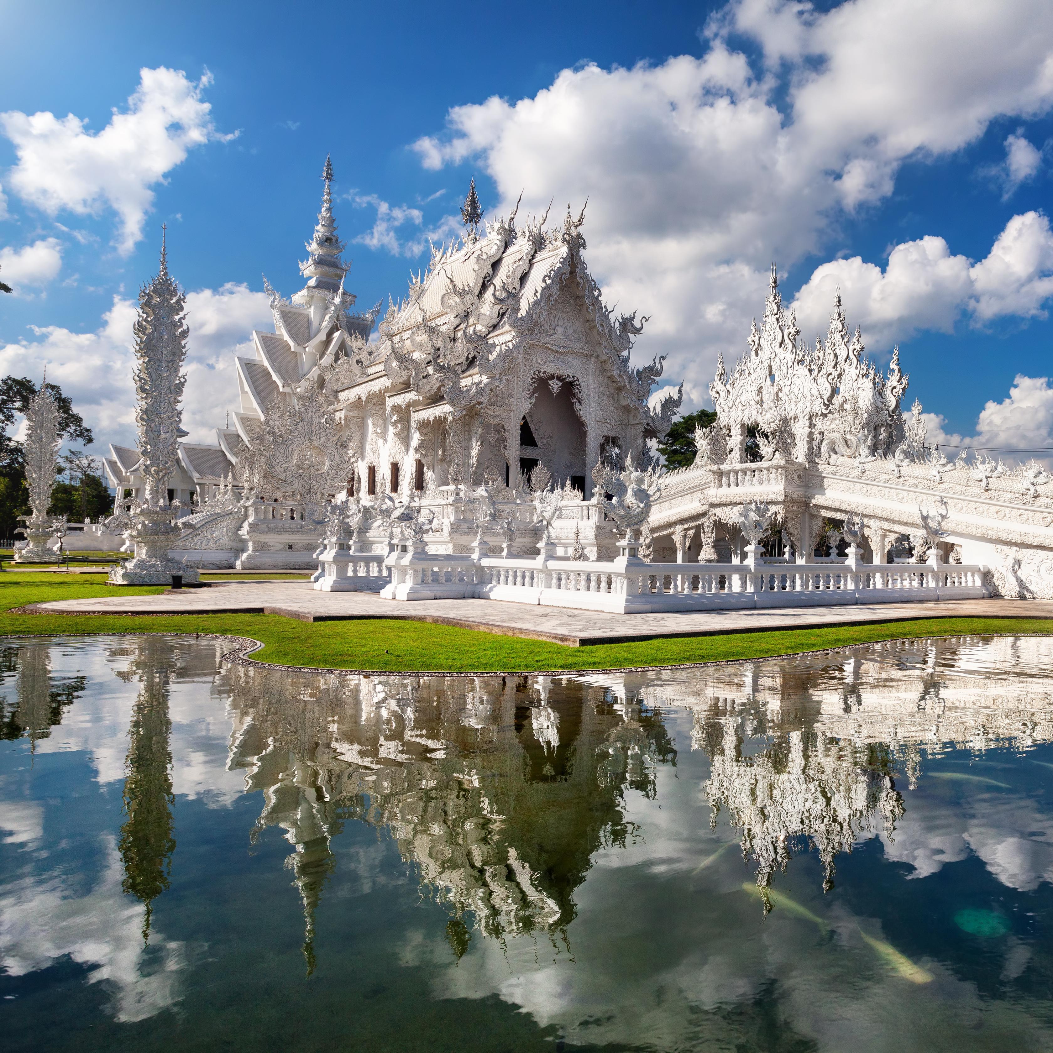 Wat Rong Khun, De Witte Tempel van Chiang Rai