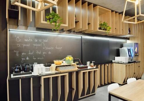 Hotel BB Ljubljana, ontbijtzaal