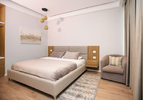 Hotel Vlora International, kamer