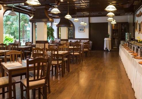 Hotel Ribno, ontbijt