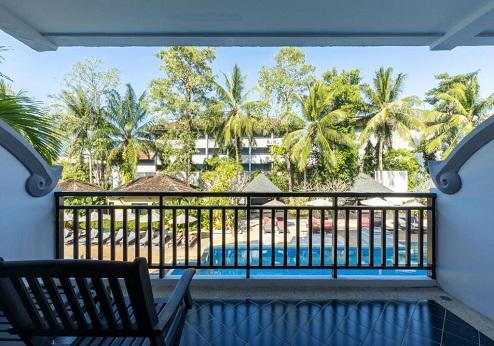 Krabi La Playa Resort, balkon